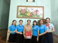 TRƯỜNG THCS LƯƠNG THẾ VINH THĂM HỎI, TẶNG QUÀ NHÂN DỊP KỶ NIỆM 77 NĂM NGÀY THƯƠNG BINH - LIỆT SĨ