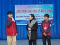 TRƯƠNG THCS LƯƠNG THẾ VINH TỔ CHỨC HOẠT ĐỘNG GIÁO DỤC KNS, CHUYÊN ĐỀ: KĨ NĂNG PHÒNG CHỐNG TAI NẠN THƯƠNG TÍCH, ỨNG PHÓ VỚI THIÊN TAI